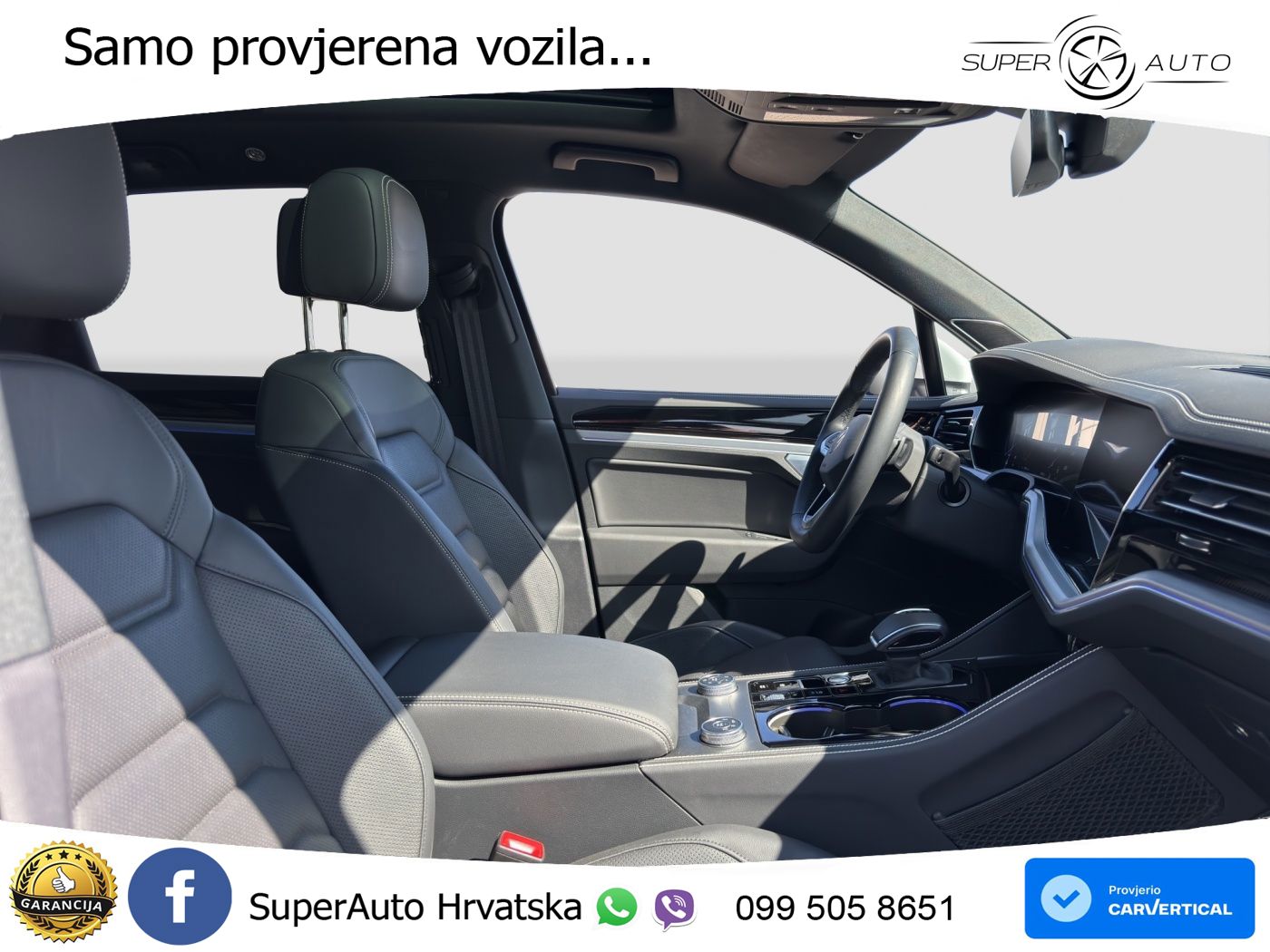 Volkswagen Touareg 3.0 V6 TFSI (381 KS) 4MOTION Tiptronic ZRAČNI+ACC+GR SJED+KAM+PANO