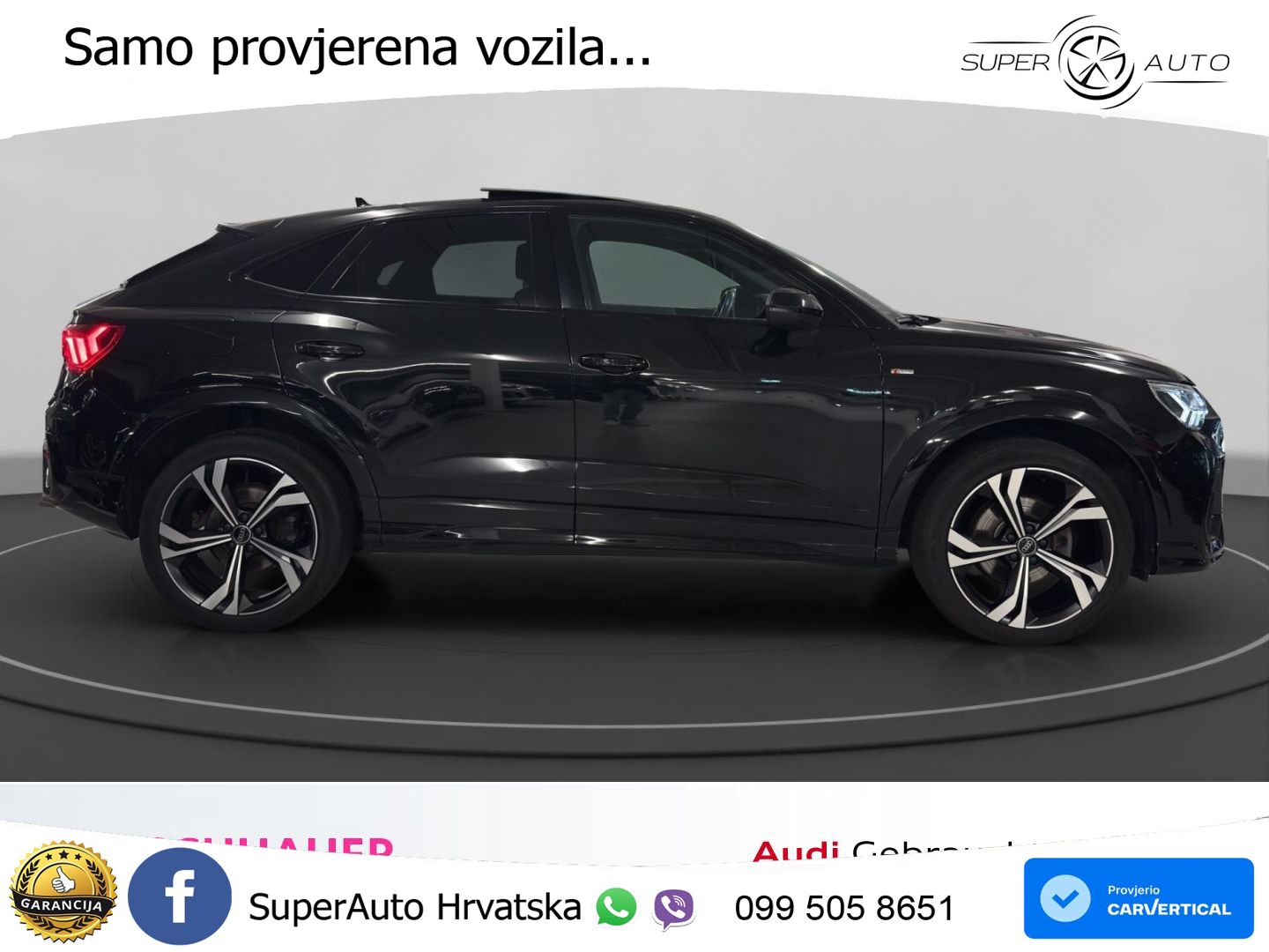 Audi Q3 Sportback 35 TFSI (150 KS) S tronic S line