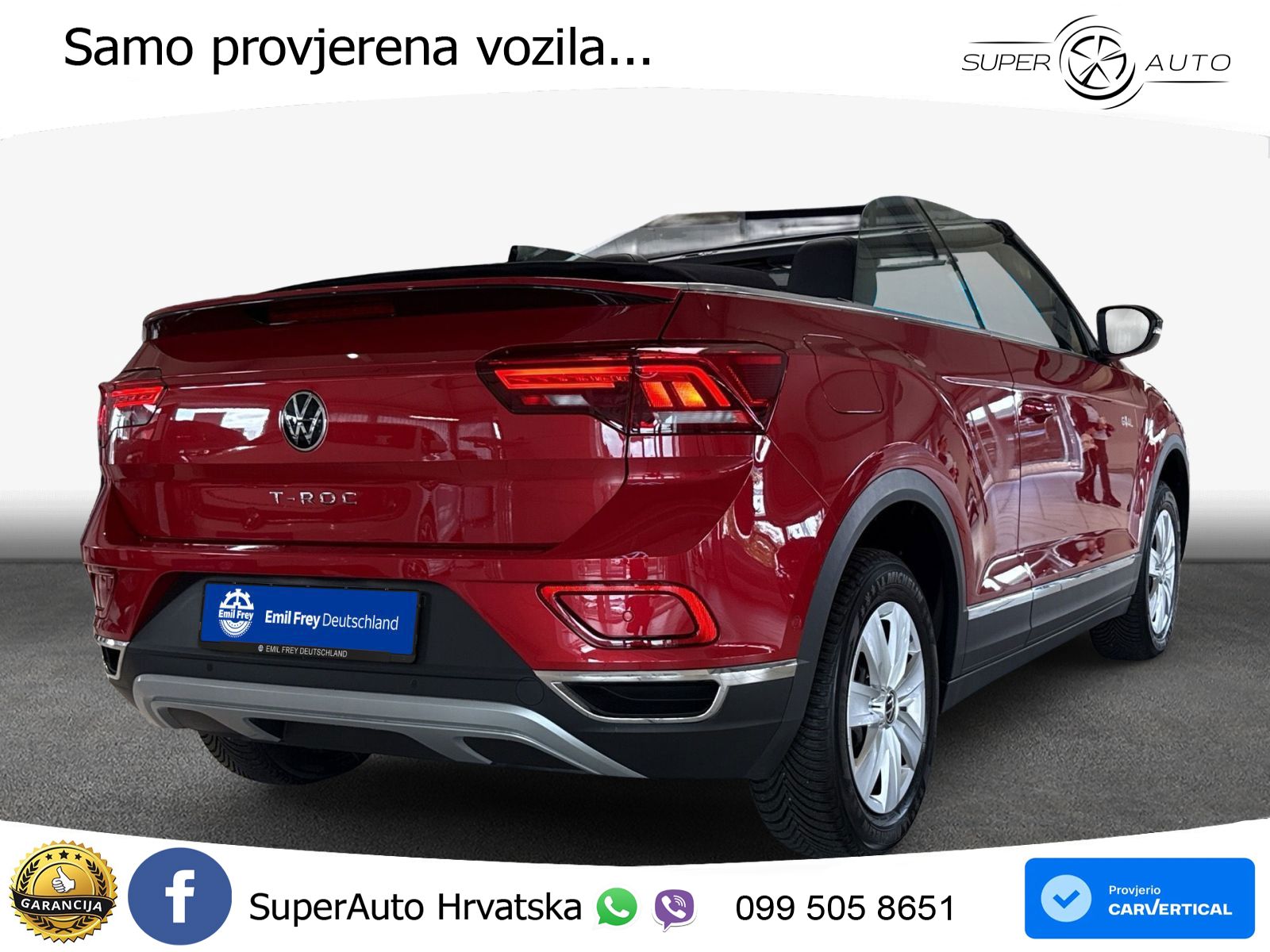 Volkswagen T-Roc I 1.5 TSI (150 KS) LED+GR SJED+ACC