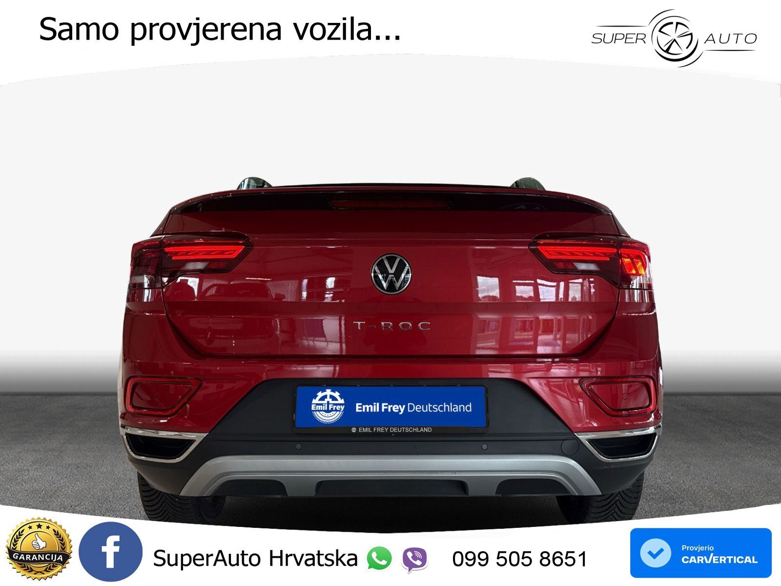 Volkswagen T-Roc I 1.5 TSI (150 KS) LED+GR SJED+ACC