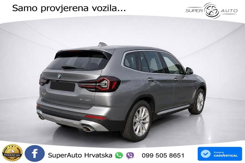 BMW X3 20i xDrive Steptronic ACC+GR SJED+360+PANO