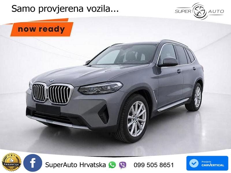 BMW X3 20i xDrive Steptronic ACC+GR SJED+360+PANO