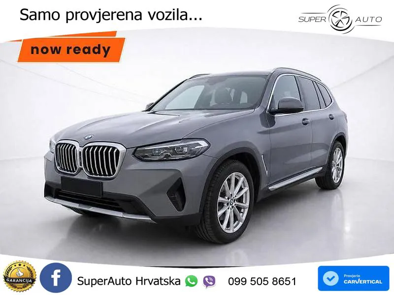 BMW X3 20i xDrive Steptronic ACC+GR SJED+360+PANO