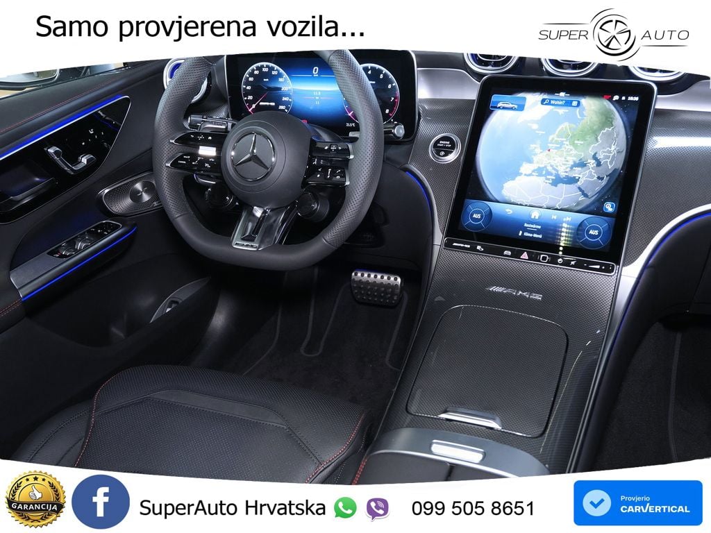 Mercedes AMG GLC 53 (449 KS) 4MATIC+ AMG SPEEDSHIFT TCT 9G ACC+HEAD+GR SJED+360+PANO