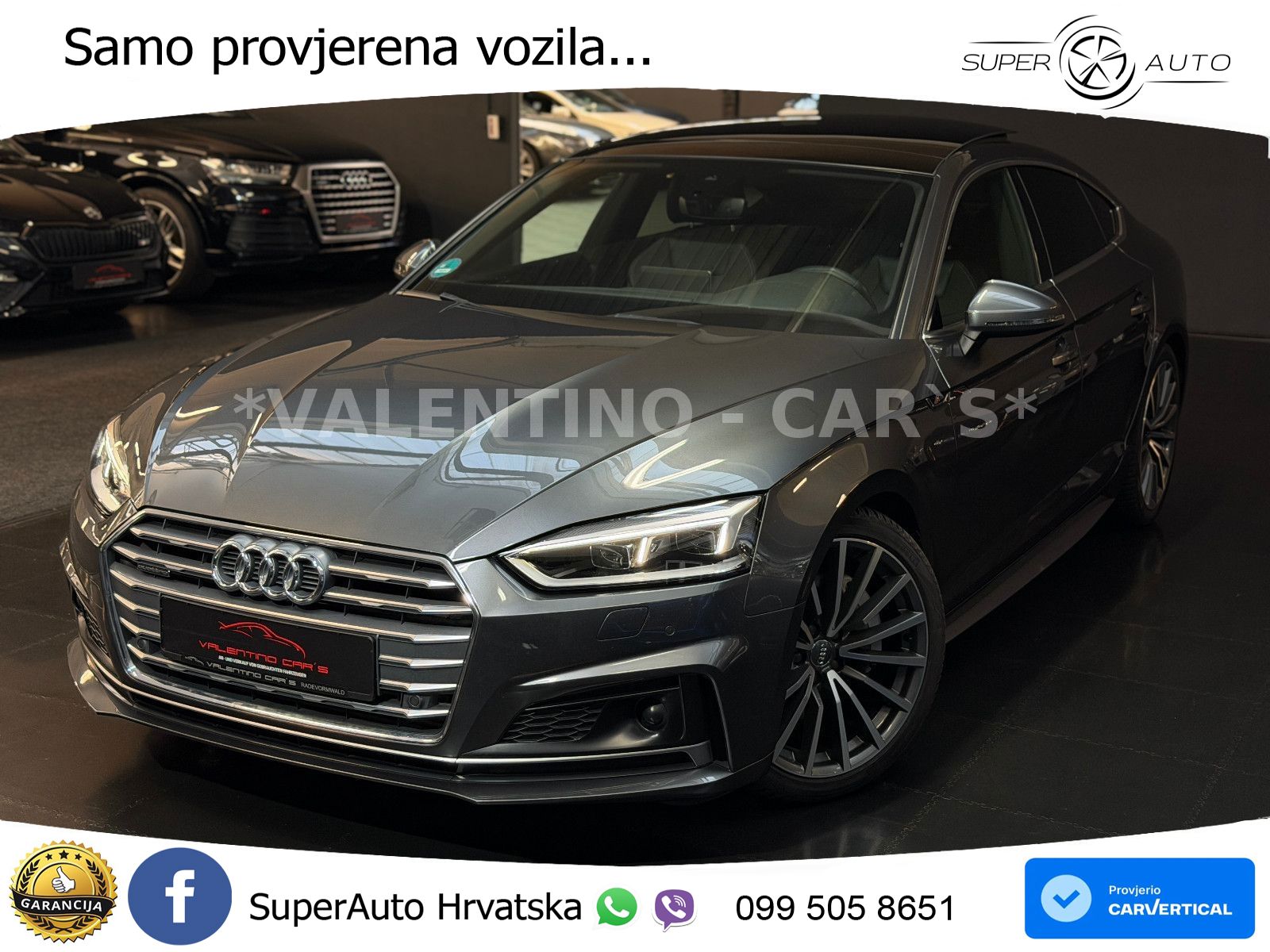 Audi A5 Sportback 45 TFSI (245 KS) quattro ultra S tronic S line MATRIX+GR SJED+KAM