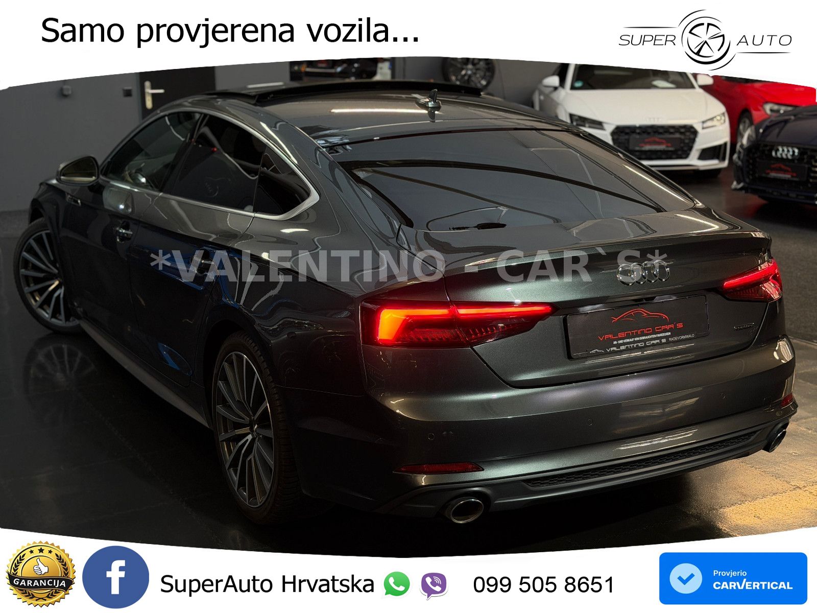 Audi A5 Sportback 45 TFSI (245 KS) quattro ultra S tronic S line MATRIX+GR SJED+KAM