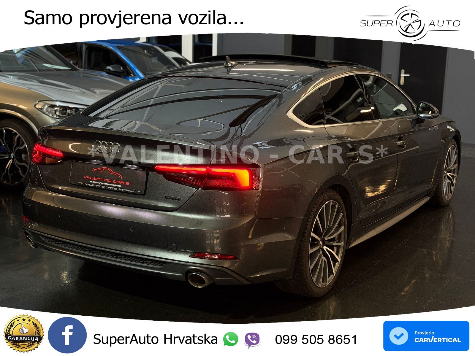 Audi A5 Sportback 45 TFSI (245 KS) quattro ultra S tronic S line MATRIX+GR SJED+KAM
