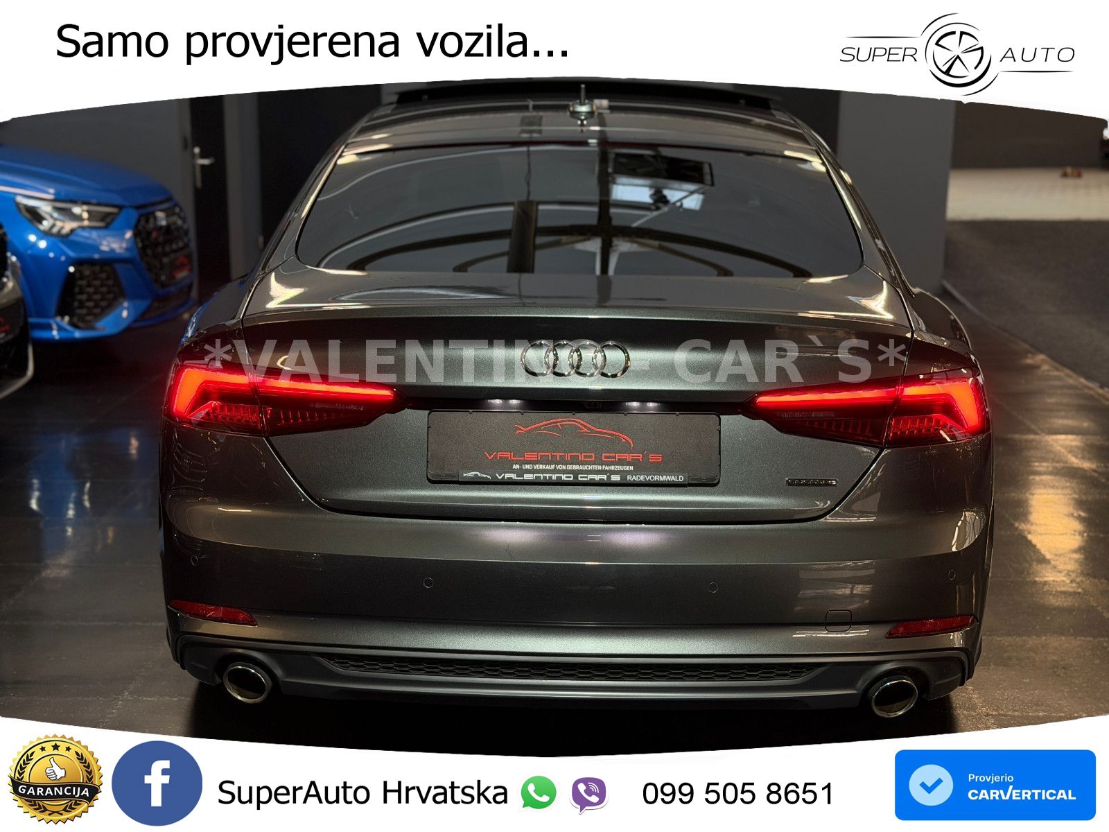 Audi A5 Sportback 45 TFSI (245 KS) quattro ultra S tronic S line MATRIX+GR SJED+KAM