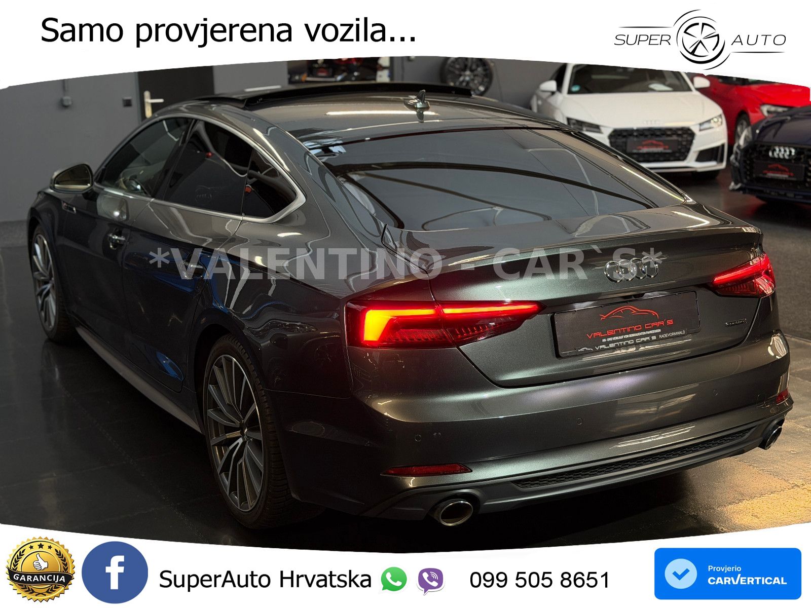 Audi A5 Sportback 45 TFSI (245 KS) quattro ultra S tronic S line MATRIX+GR SJED+KAM