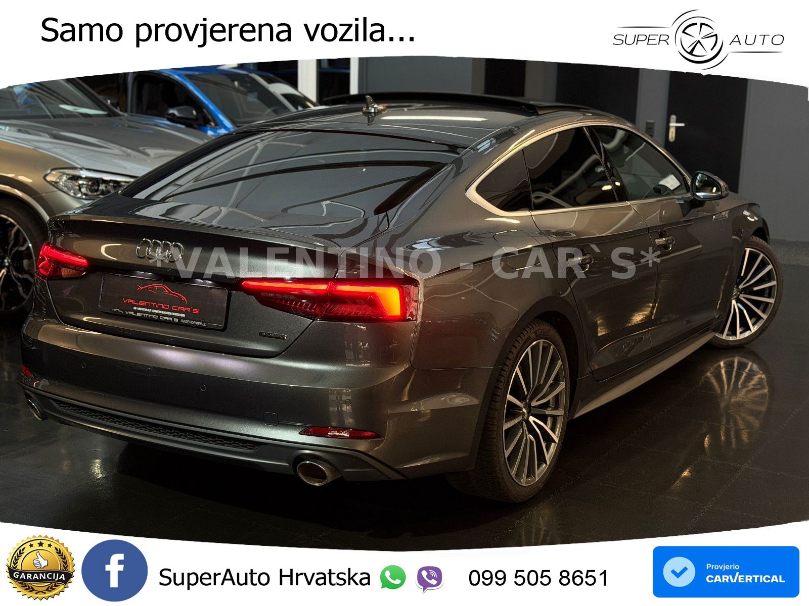Audi A5 Sportback 45 TFSI (245 KS) quattro ultra S tronic S line MATRIX+GR SJED+KAM