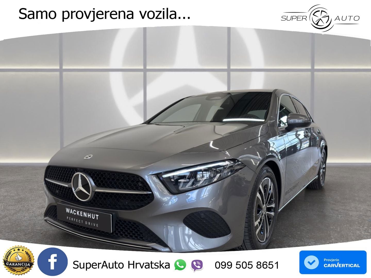 Mercedes-Benz A 180 7G-DCT LED+GR SJED+ACC
