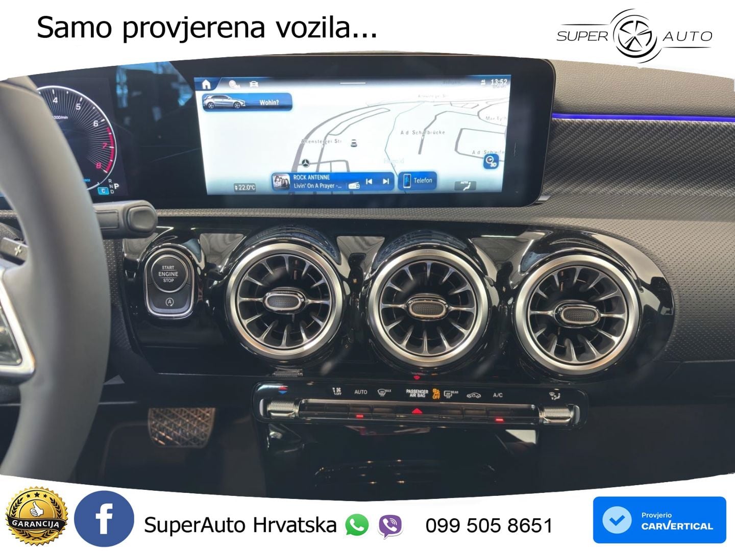 Mercedes-Benz A 180 7G-DCT LED+GR SJED+ACC