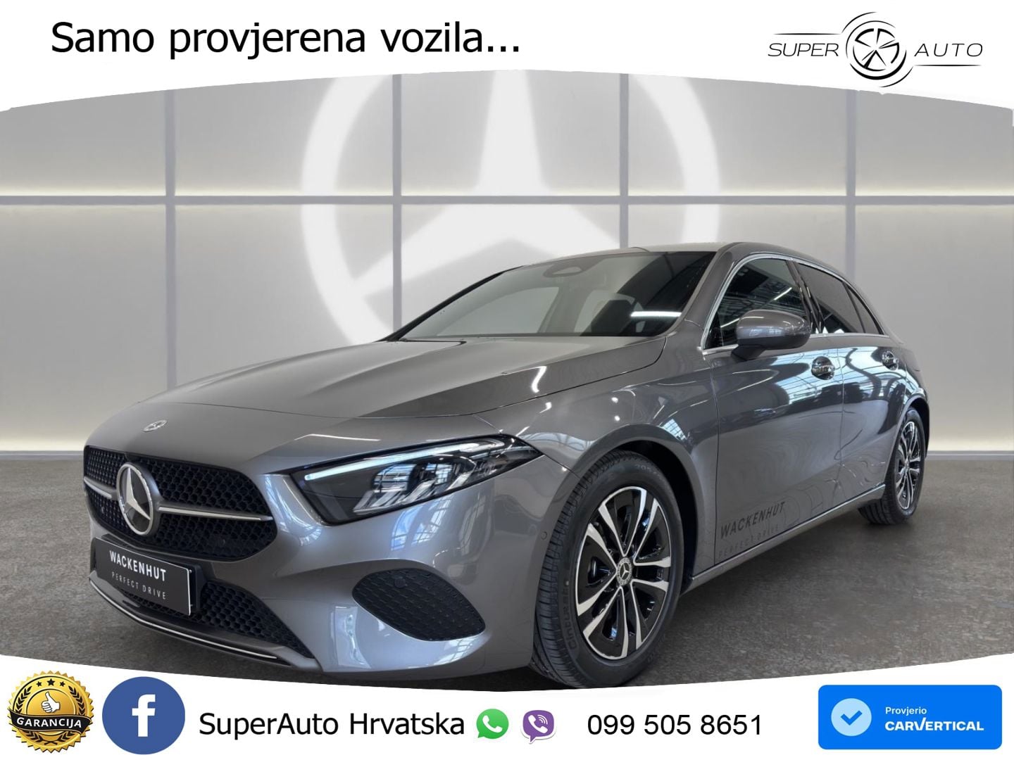 Mercedes-Benz A 180 7G-DCT LED+GR SJED+ACC
