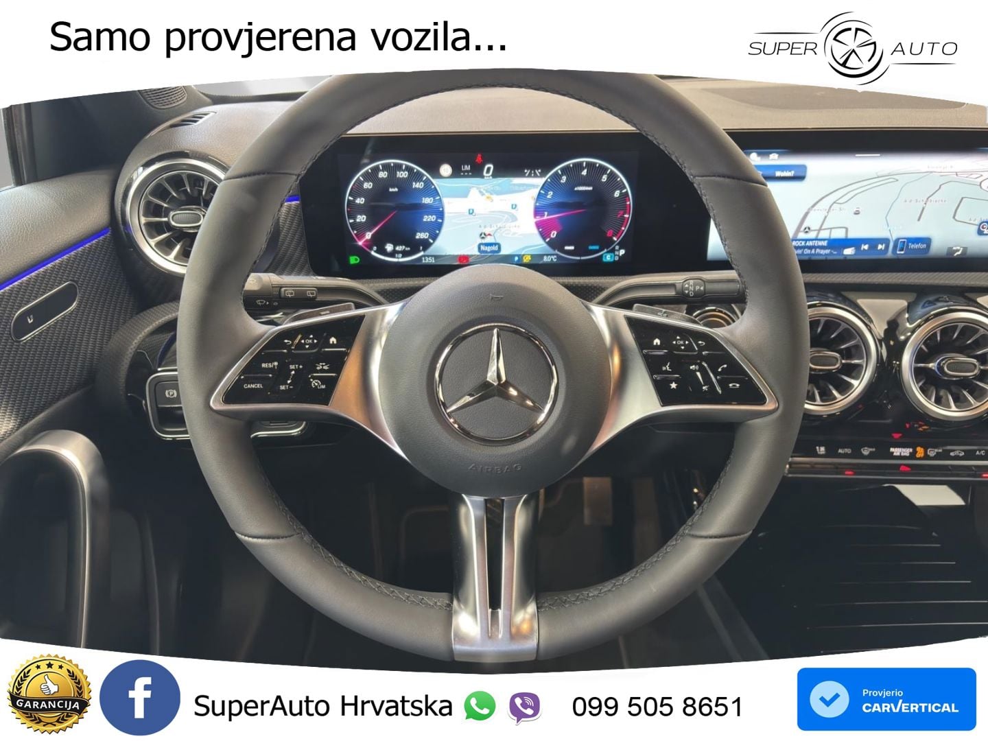 Mercedes-Benz A 180 7G-DCT LED+GR SJED+ACC