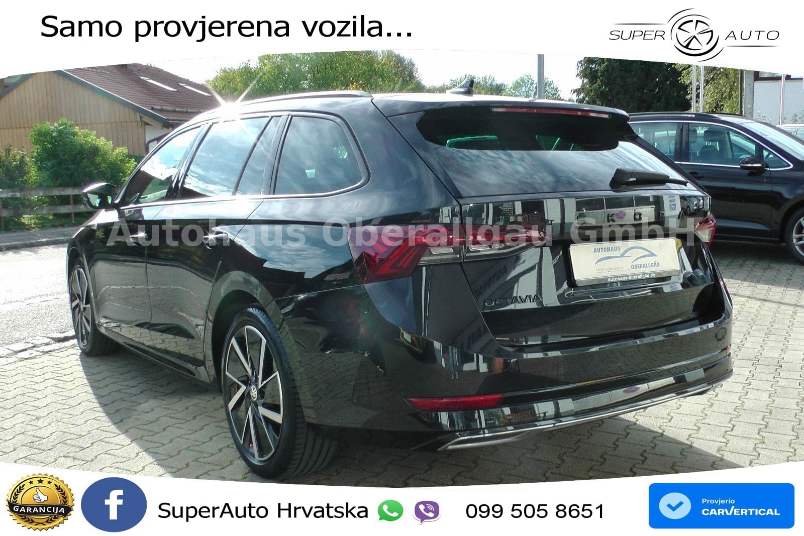 Škoda Octavia Combi 2.0 TDI (150 KS) DSG SportLine LED+GR SJED+ACC