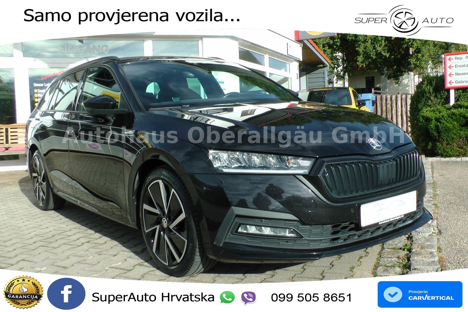 Škoda Octavia Combi 2.0 TDI (150 KS) DSG SportLine LED+GR SJED+ACC