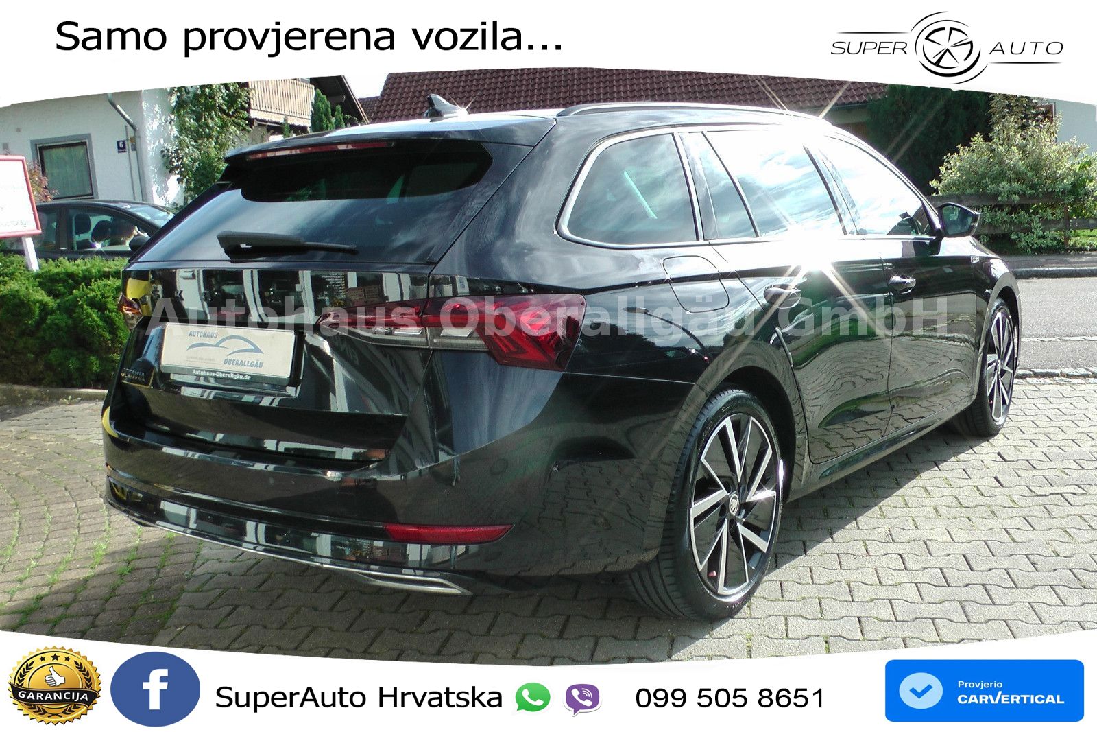 Škoda Octavia Combi 2.0 TDI (150 KS) DSG SportLine LED+GR SJED+ACC