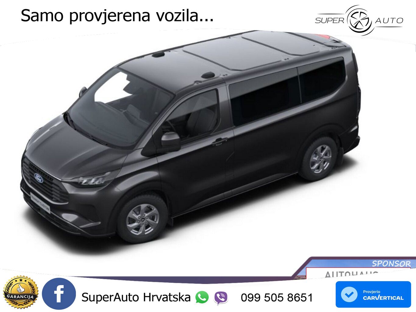 Ford Transit Custom Kombi Limit L1 LED SHZ UVP-33%* 136 KS