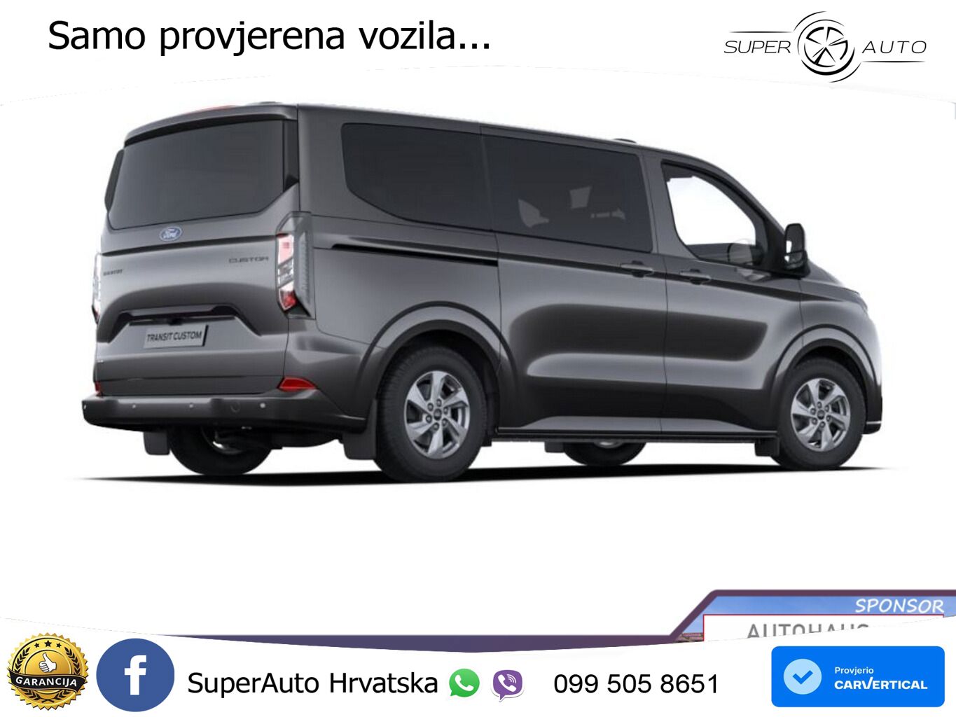 Ford Transit Custom Kombi Limit L1 LED SHZ UVP-33%* 136 KS