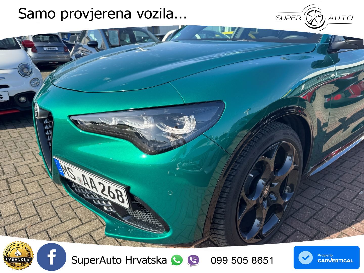 Alfa Romeo Stelvio 2.0 Turbo (280 KS) Q4 Automatic MATRIX+GR SJED+KAM