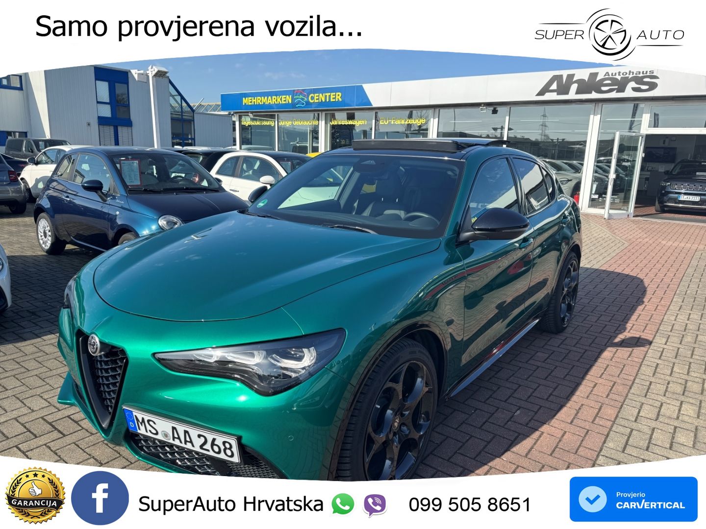 Alfa Romeo Stelvio 2.0 Turbo (280 KS) Q4 Automatic MATRIX+GR SJED+KAM