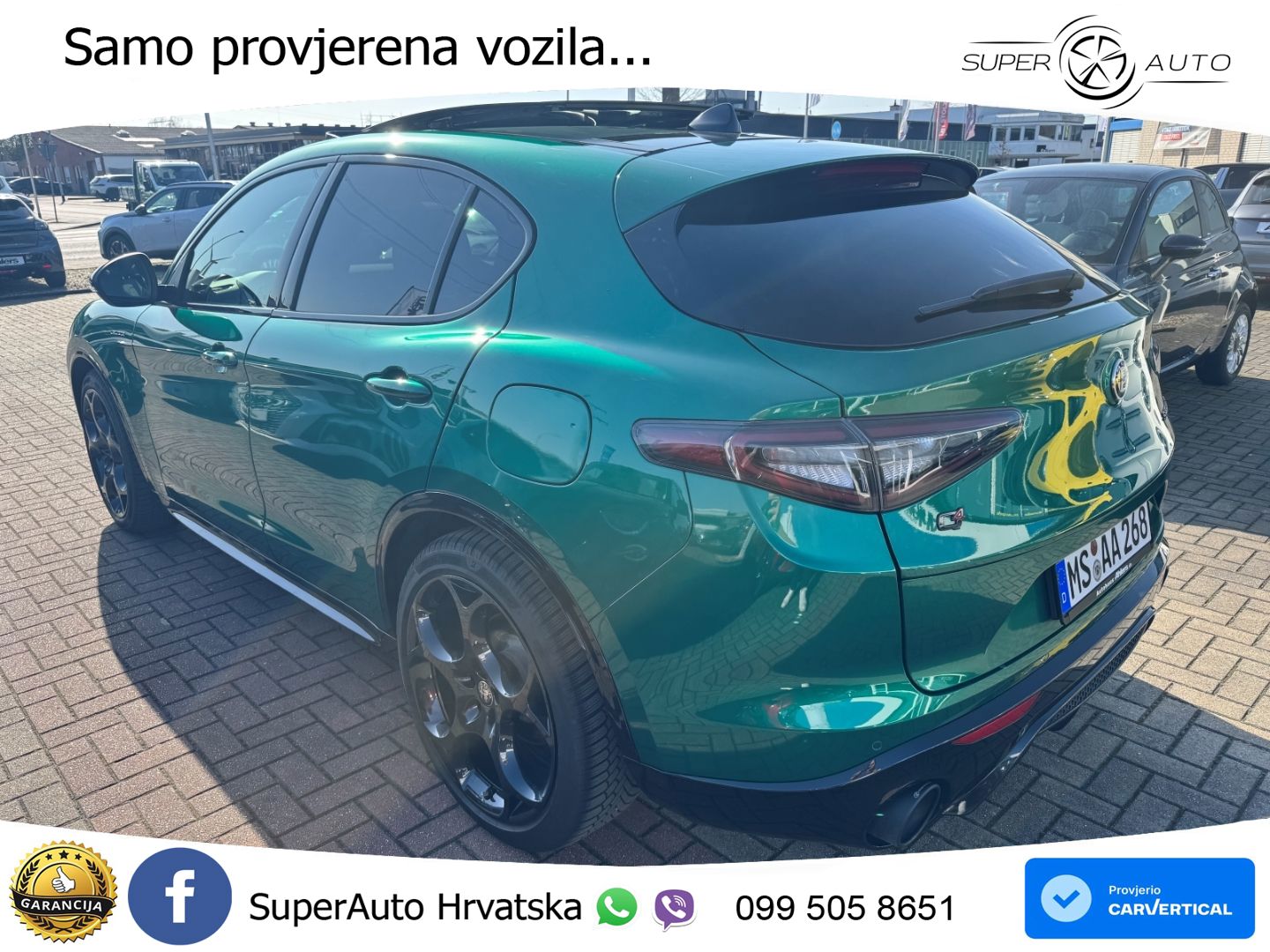 Alfa Romeo Stelvio 2.0 Turbo (280 KS) Q4 Automatic MATRIX+GR SJED+KAM