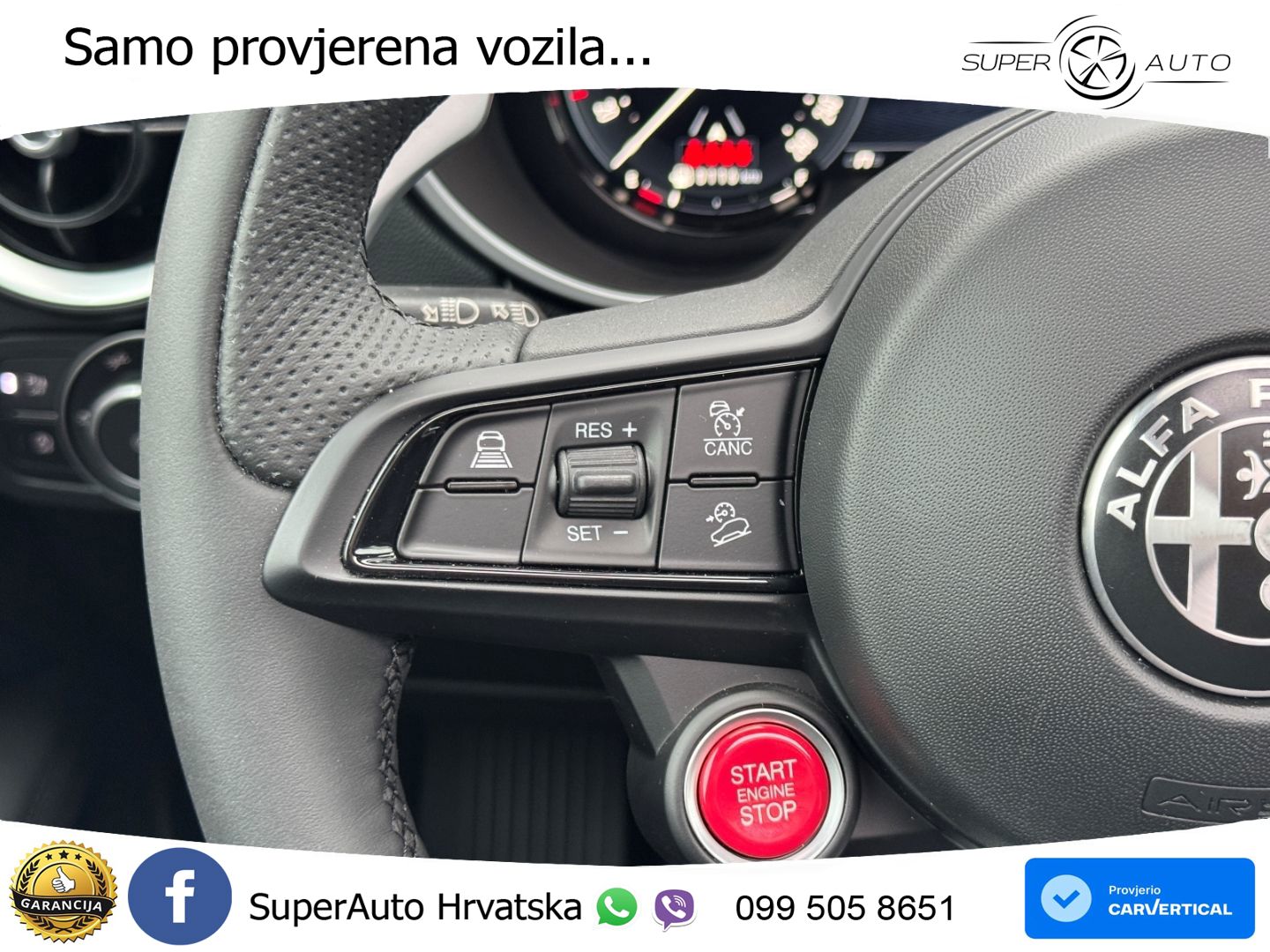 Alfa Romeo Stelvio 2.0 Turbo (280 KS) Q4 Automatic MATRIX+GR SJED+KAM