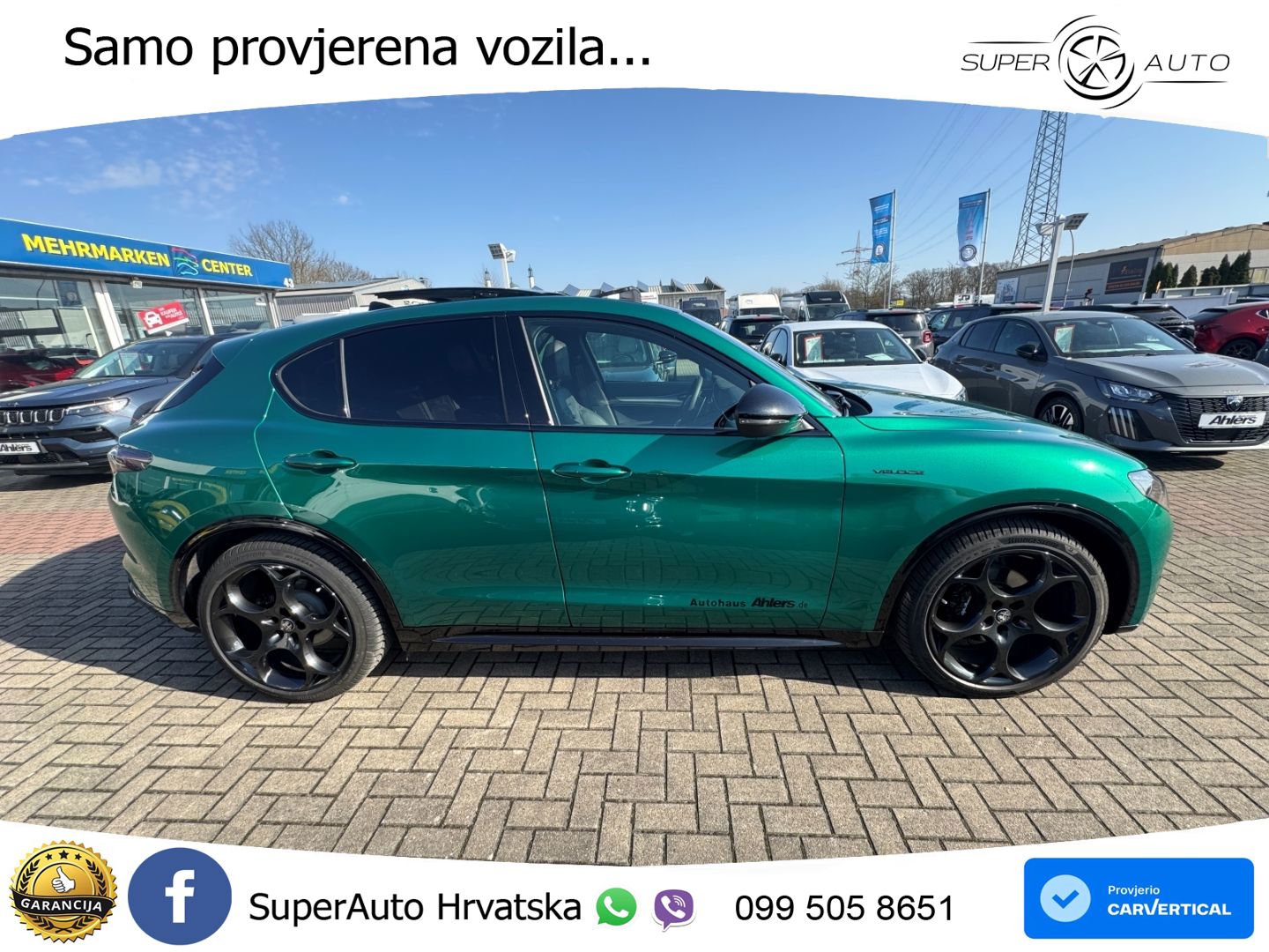 Alfa Romeo Stelvio 2.0 Turbo (280 KS) Q4 Automatic MATRIX+GR SJED+KAM