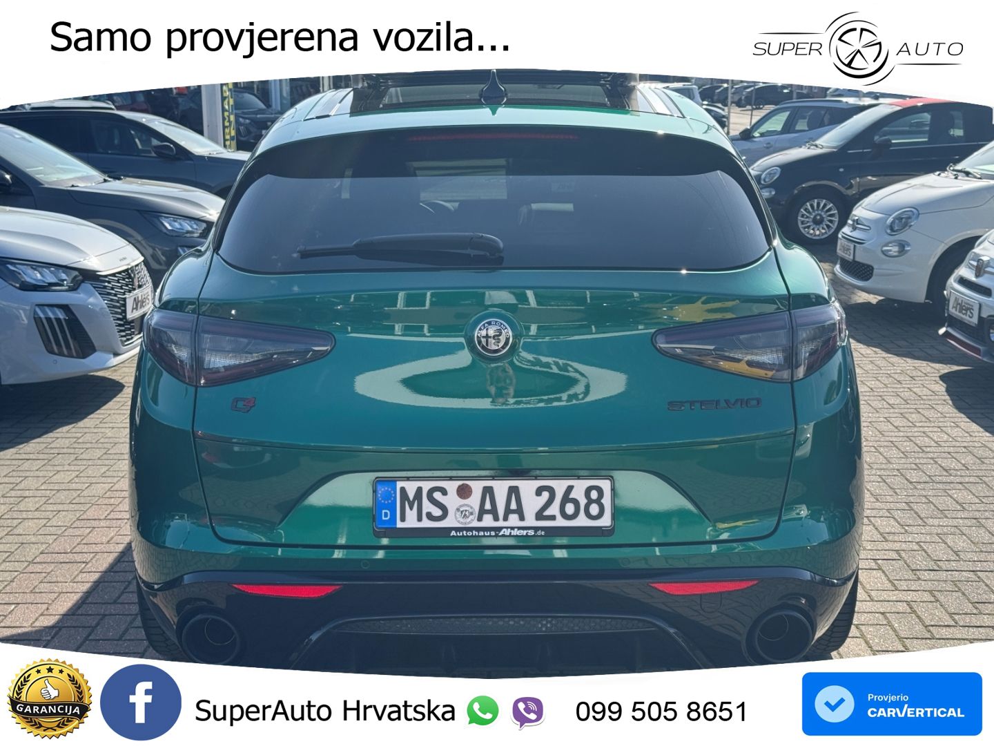 Alfa Romeo Stelvio 2.0 Turbo (280 KS) Q4 Automatic MATRIX+GR SJED+KAM