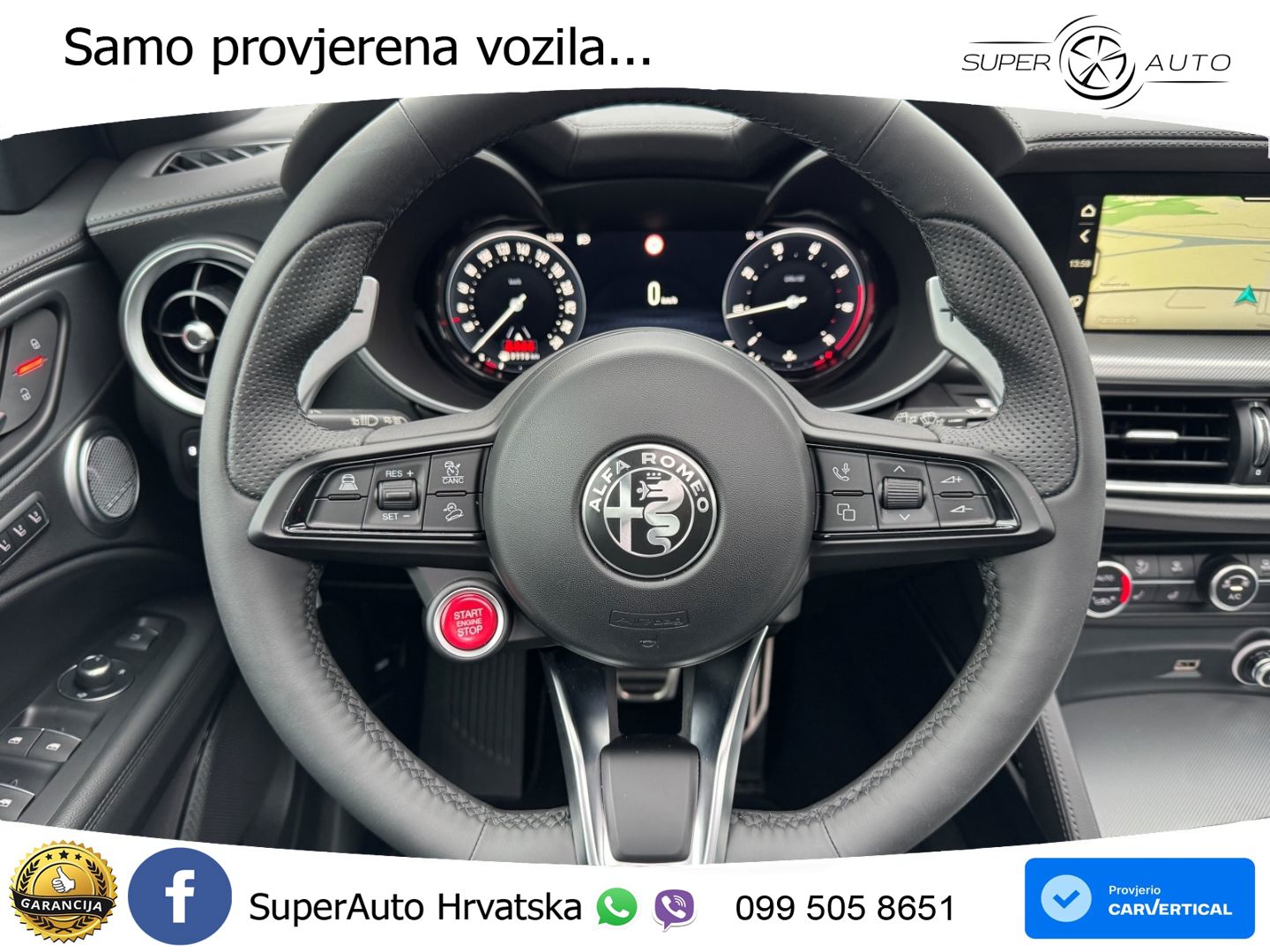 Alfa Romeo Stelvio 2.0 Turbo (280 KS) Q4 Automatic MATRIX+GR SJED+KAM