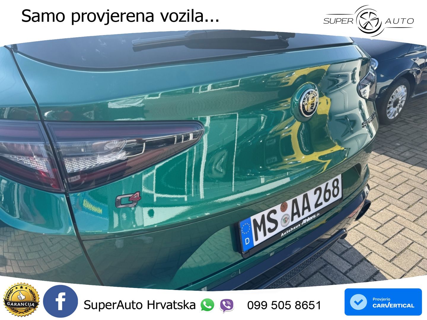 Alfa Romeo Stelvio 2.0 Turbo (280 KS) Q4 Automatic MATRIX+GR SJED+KAM