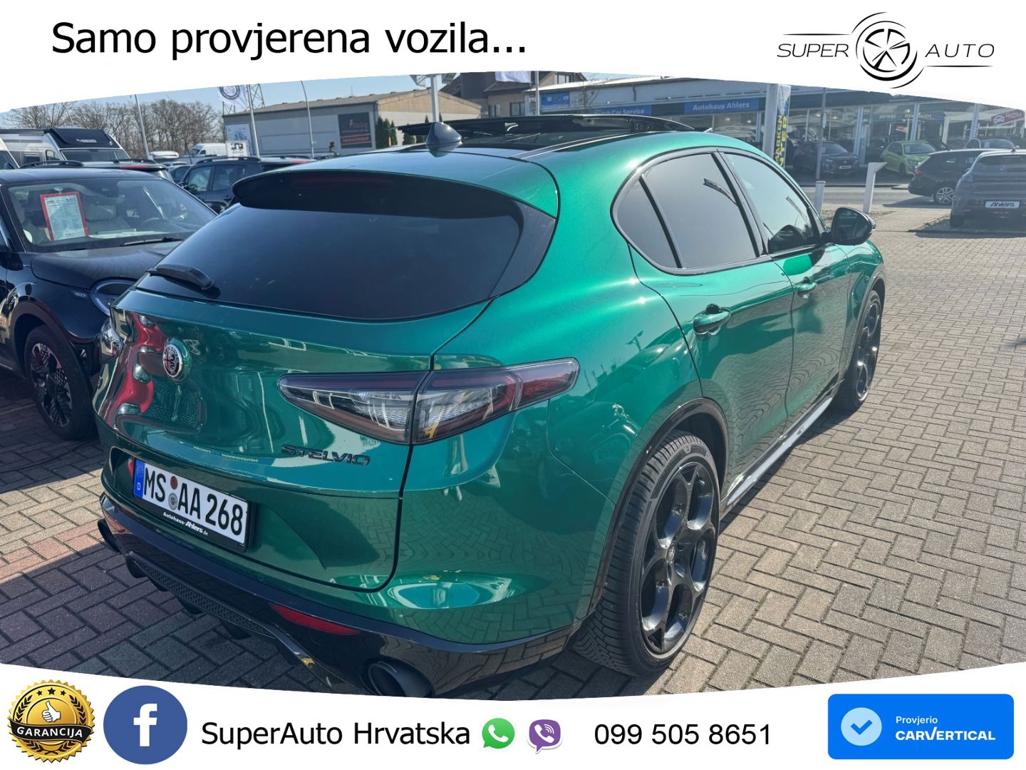 Alfa Romeo Stelvio 2.0 Turbo (280 KS) Q4 Automatic MATRIX+GR SJED+KAM