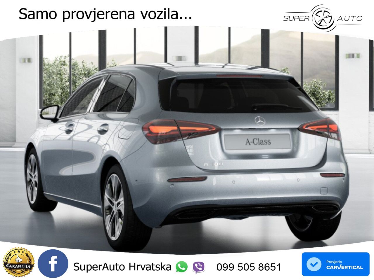 Mercedes-Benz A 180 7G-DCT LED+GR SJED+ACC