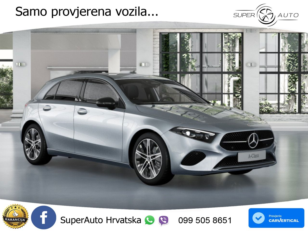 Mercedes-Benz A 180 7G-DCT LED+GR SJED+ACC