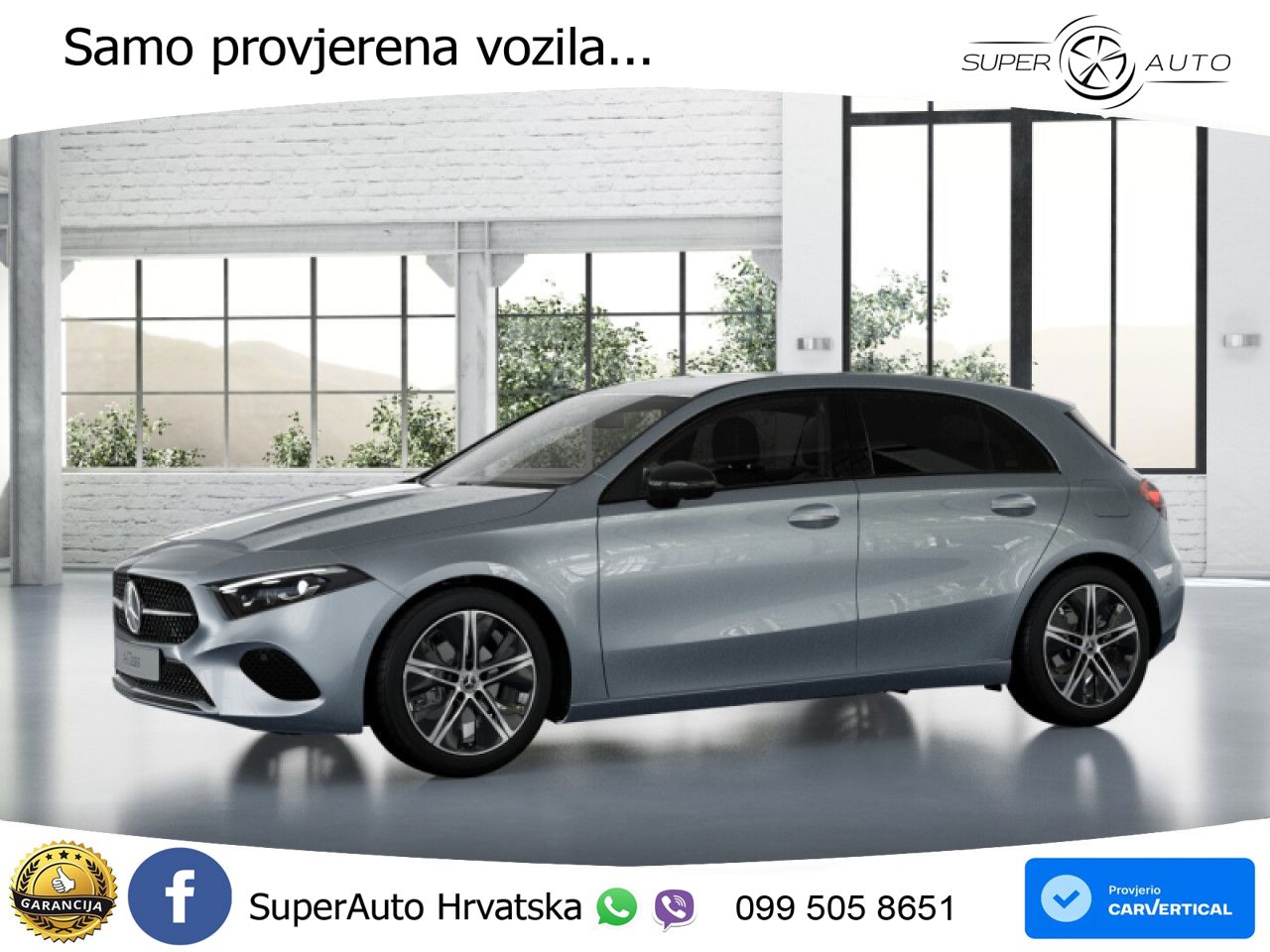 Mercedes-Benz A 180 7G-DCT LED+GR SJED+ACC