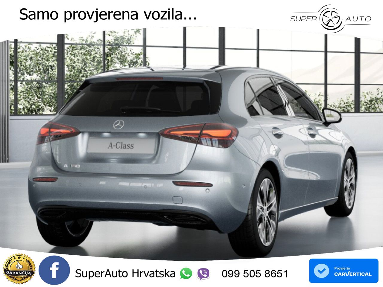 Mercedes-Benz A 180 7G-DCT LED+GR SJED+ACC