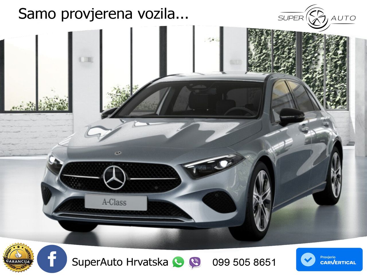 Mercedes-Benz A 180 7G-DCT LED+GR SJED+ACC