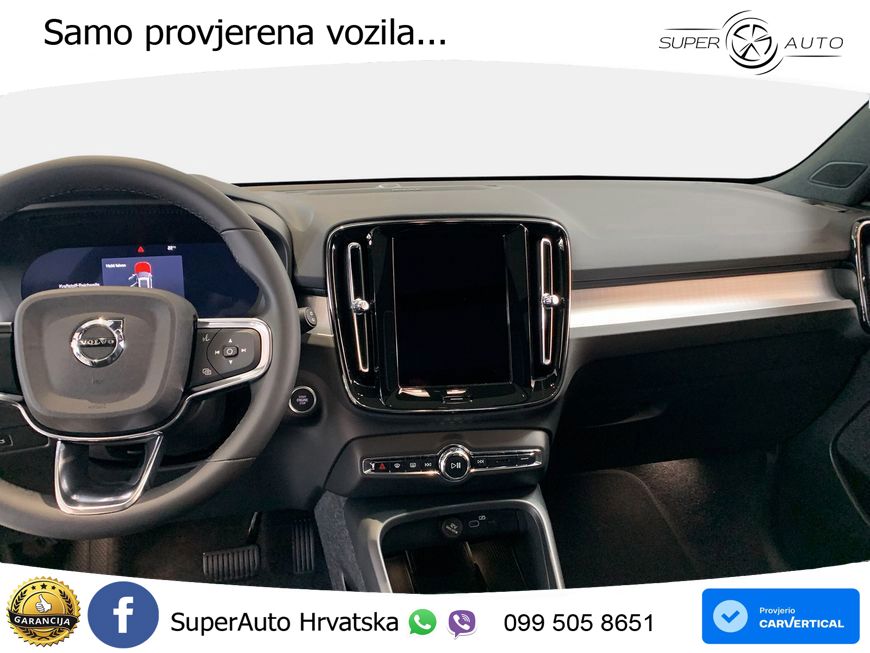 Volvo XC40 2.0 B4 AWD 197 KS Automatic ACC+GR SJED+360+PANO