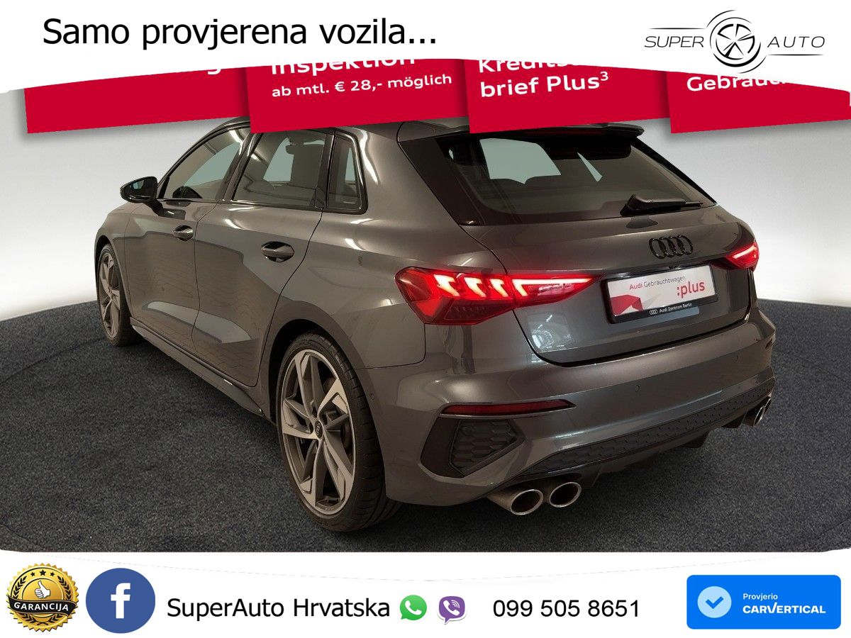 Audi S3 2.0 TFSI (310 KS) quattro S tronic MATRIX+GR SJED+KAM