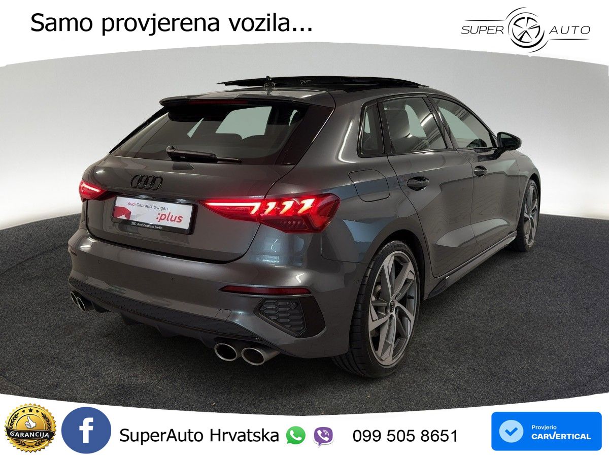 Audi S3 2.0 TFSI (310 KS) quattro S tronic MATRIX+GR SJED+KAM