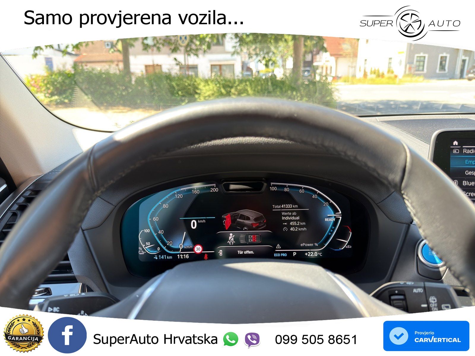 BMW iX3 80 kWh (286 KS) LED+GR SJED+ACC