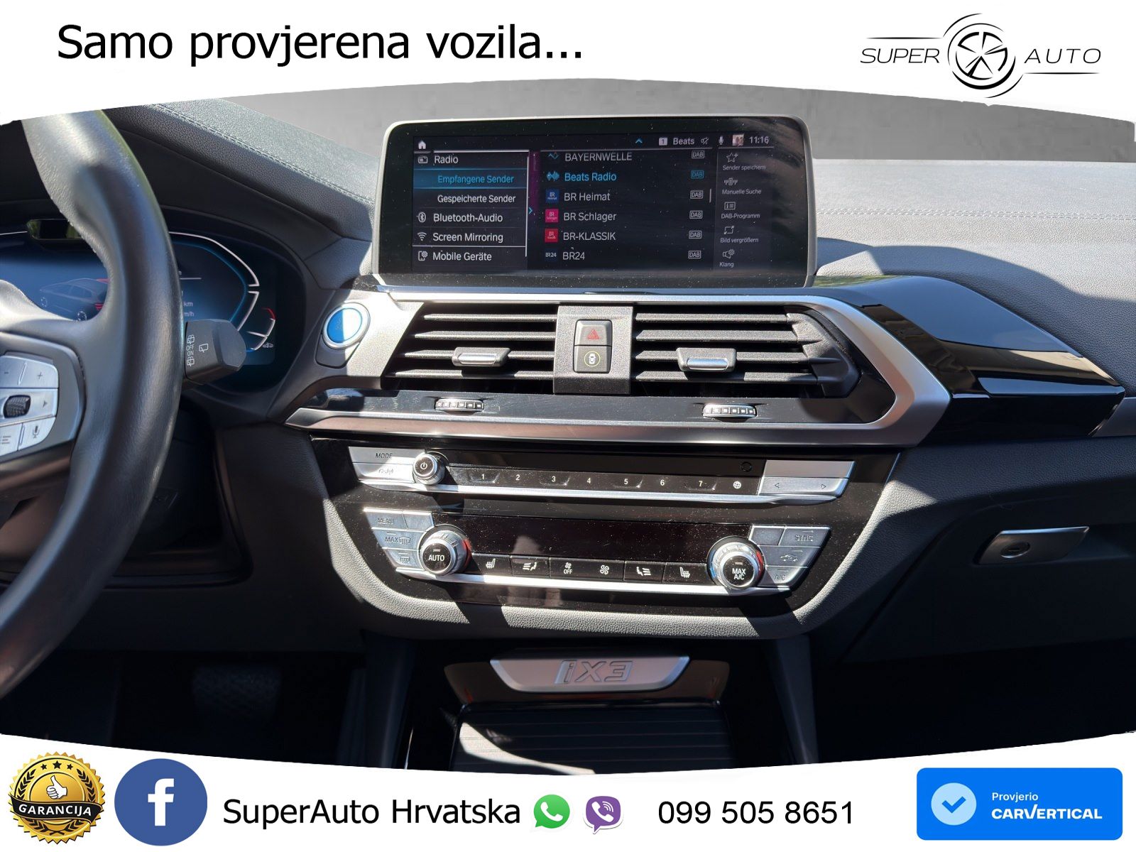 BMW iX3 80 kWh (286 KS) LED+GR SJED+ACC