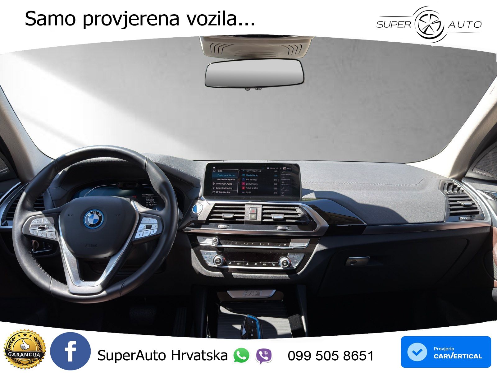 BMW iX3 80 kWh (286 KS) LED+GR SJED+ACC