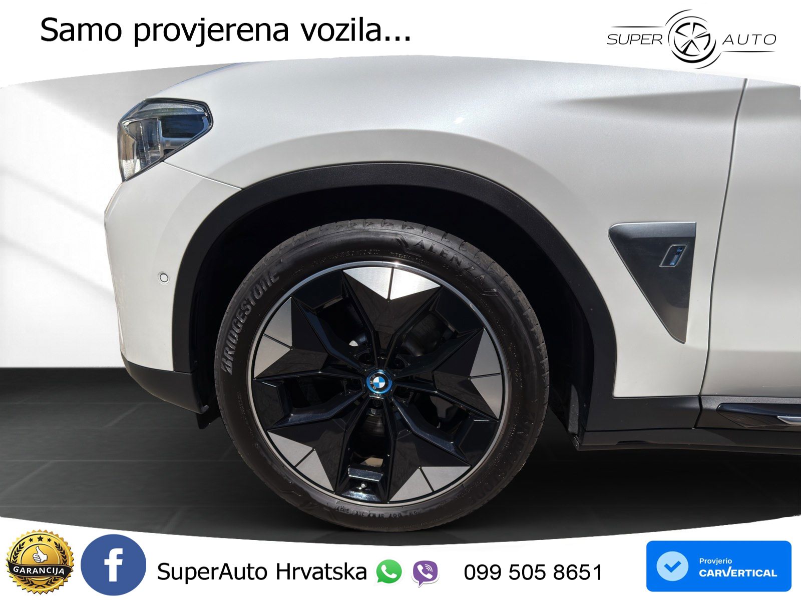 BMW iX3 80 kWh (286 KS) LED+GR SJED+ACC