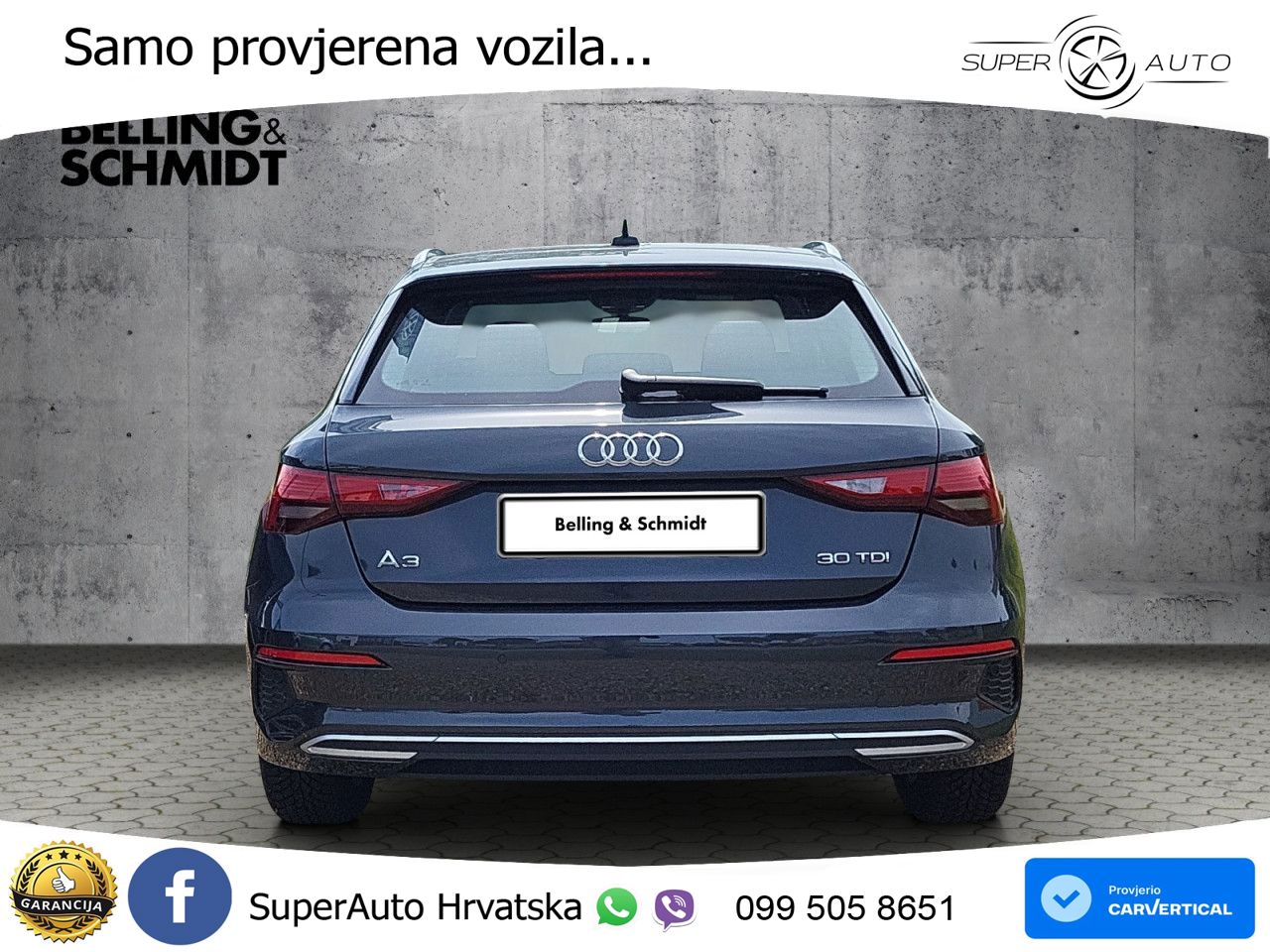 Audi A3 30 TDI (116 KS)