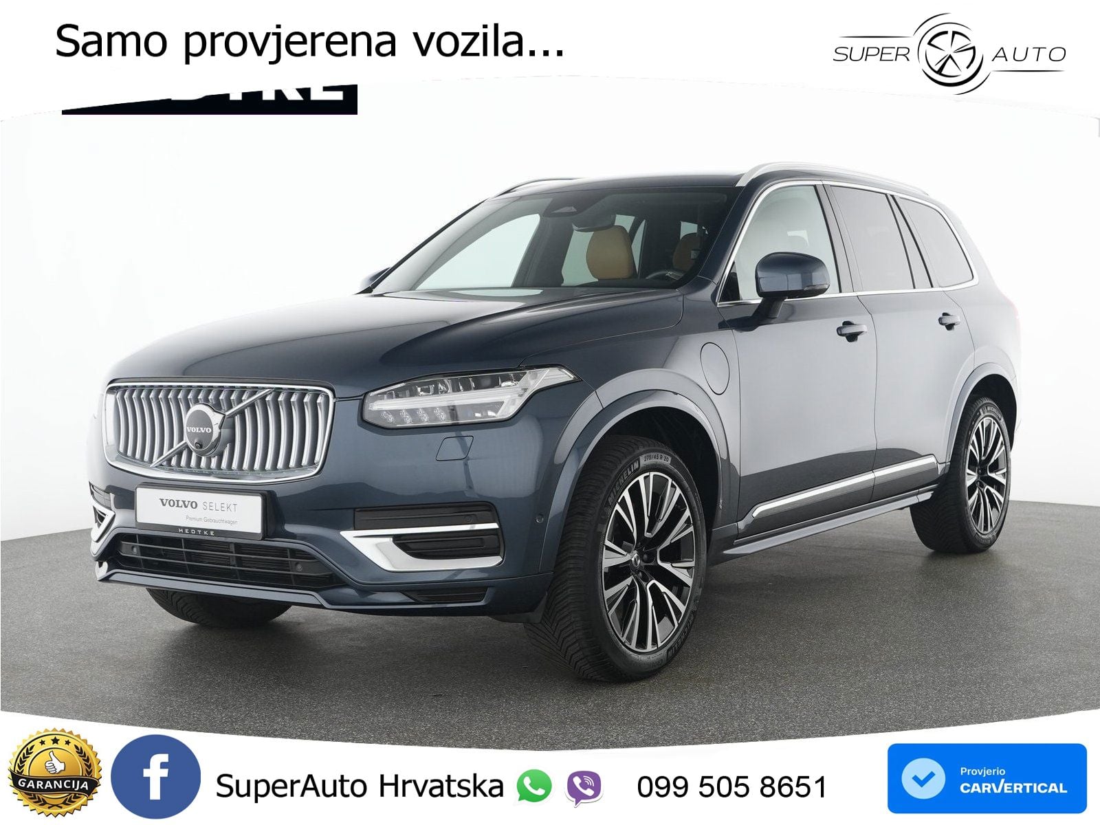 Volvo XC90 2.0 T8 AWD Automatic LED+GR SJED+ACC