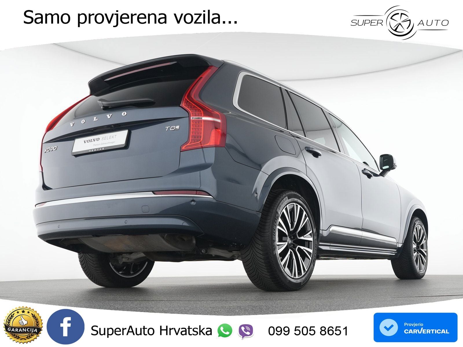 Volvo XC90 2.0 T8 AWD Automatic LED+GR SJED+ACC