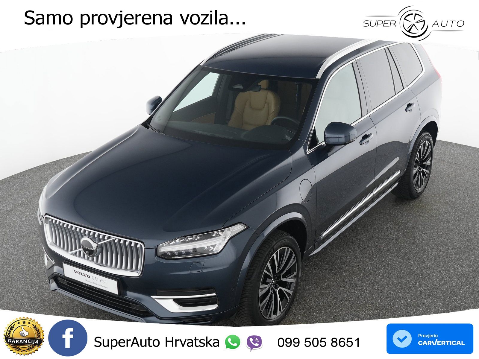 Volvo XC90 2.0 T8 AWD Automatic LED+GR SJED+ACC