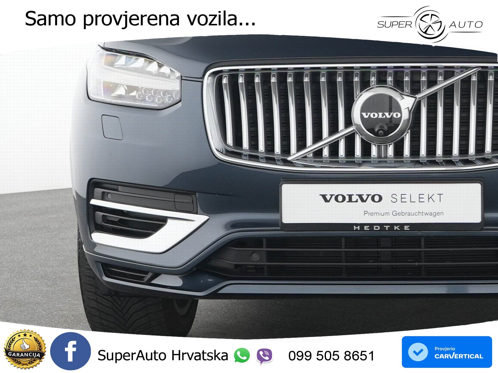 Volvo XC90 2.0 T8 AWD Automatic LED+GR SJED+ACC