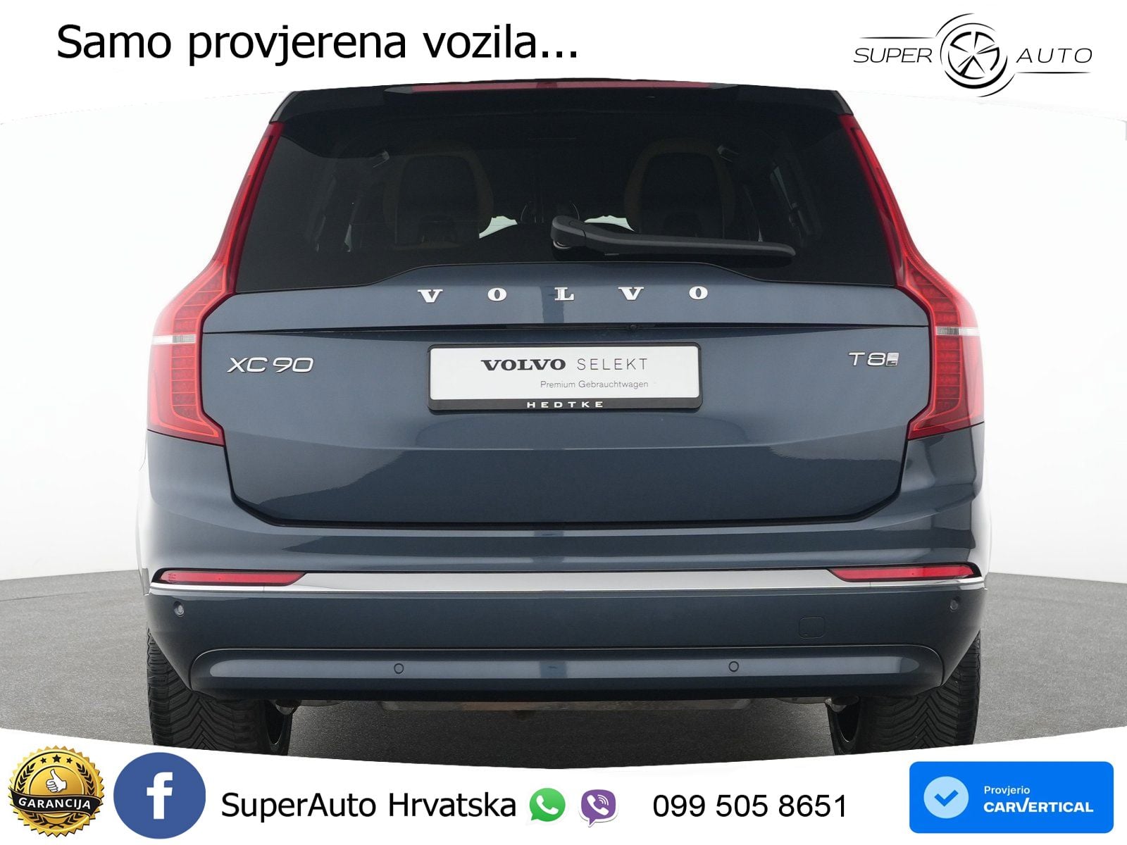 Volvo XC90 2.0 T8 AWD Automatic LED+GR SJED+ACC